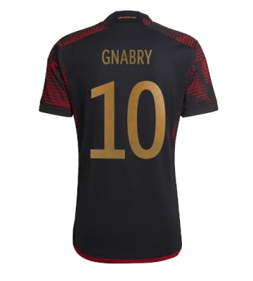 Tyskland Serge Gnabry #10 Udebanetrøje VM 2022 Kort ærmer